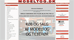 Desktop Screenshot of modeltog.dk